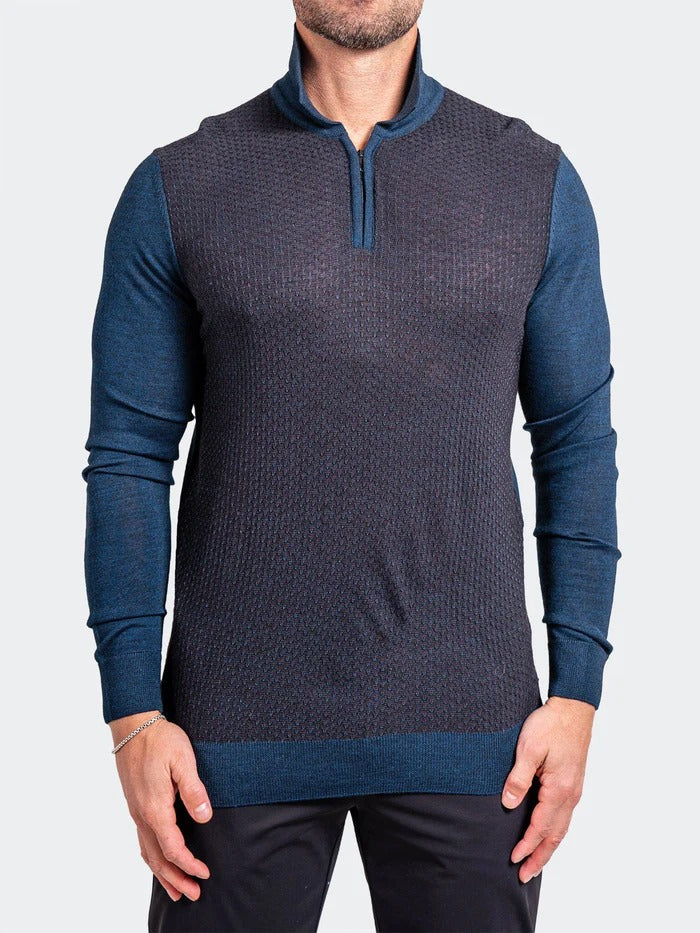 Maceoo Stretch Polos | Sweater KnittedPassion12 Blue