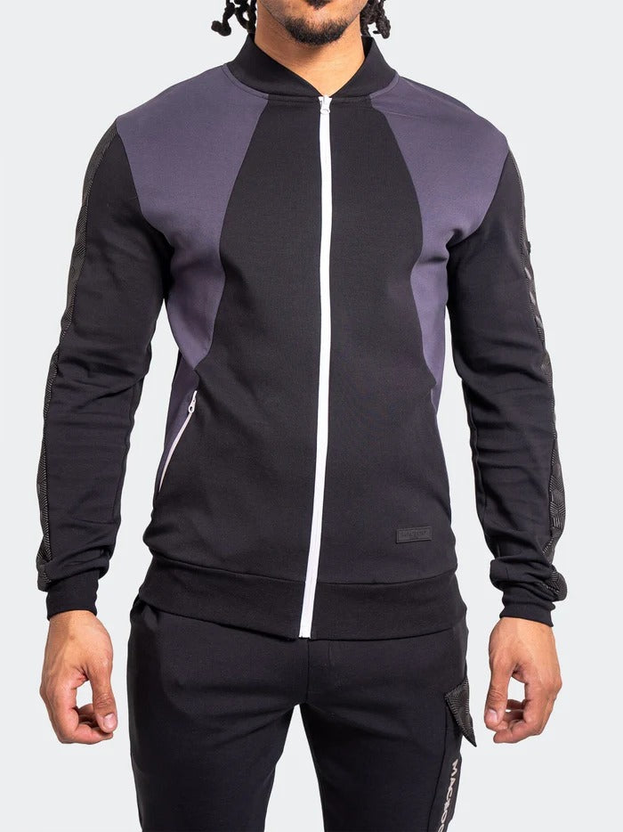 Maceoo Stretch Athletic Wear | Zipper Pocket65 Grey