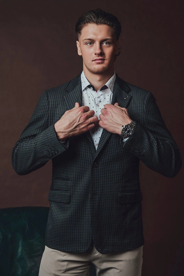 Au Noir Stretch Blazer | Blazer Hemsworth Black