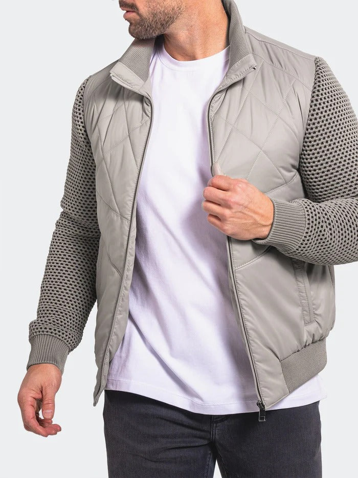 Maceoo Jacket | Bomber Ascension0027 Grey