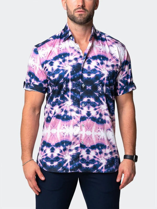 Short Sleeve Galileo TieDyeStars Bluei [Size 3XL/7]