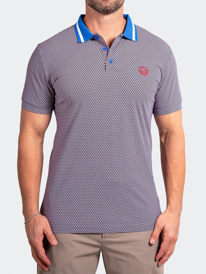 Maceoo Stretch Short-Sleeve Polos | Polo Ascension0038 Multi