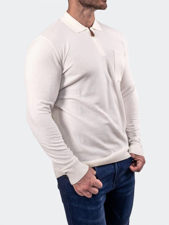 Maceoo Stretch Polos | Sweater KnittedPassion9 White