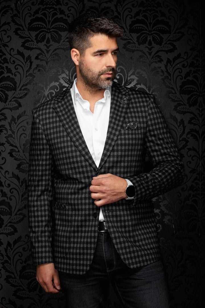 Au Noir Blazer | Blazer Lloyd Black Gray