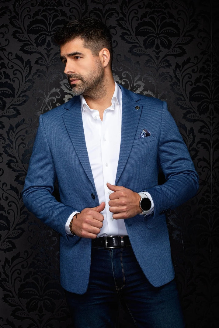 Au Noir Blazer | Blazer Eames Med Blue