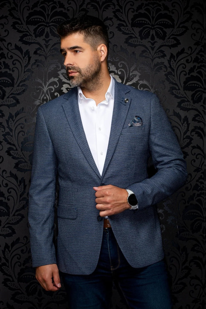 Au Noir Blazer | Blazer Faber Blue