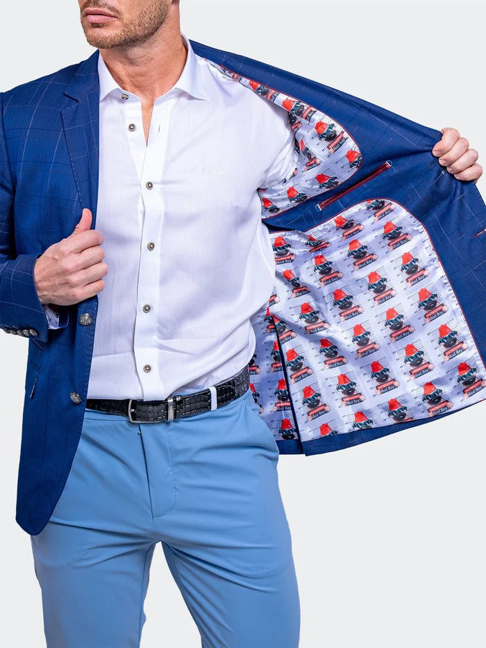 Maceoo Blazer | Blazer Socrate Ascension2129 Blue