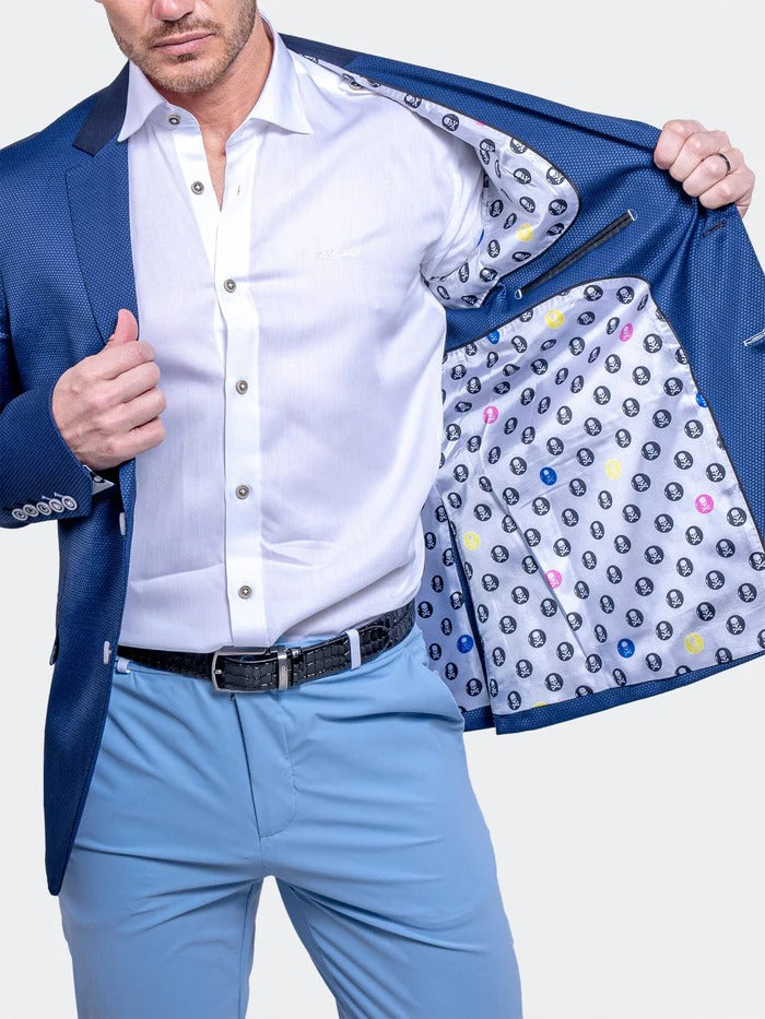 Maceoo Blazer | Blazer Socrate Evo Ascension2154 Blue
