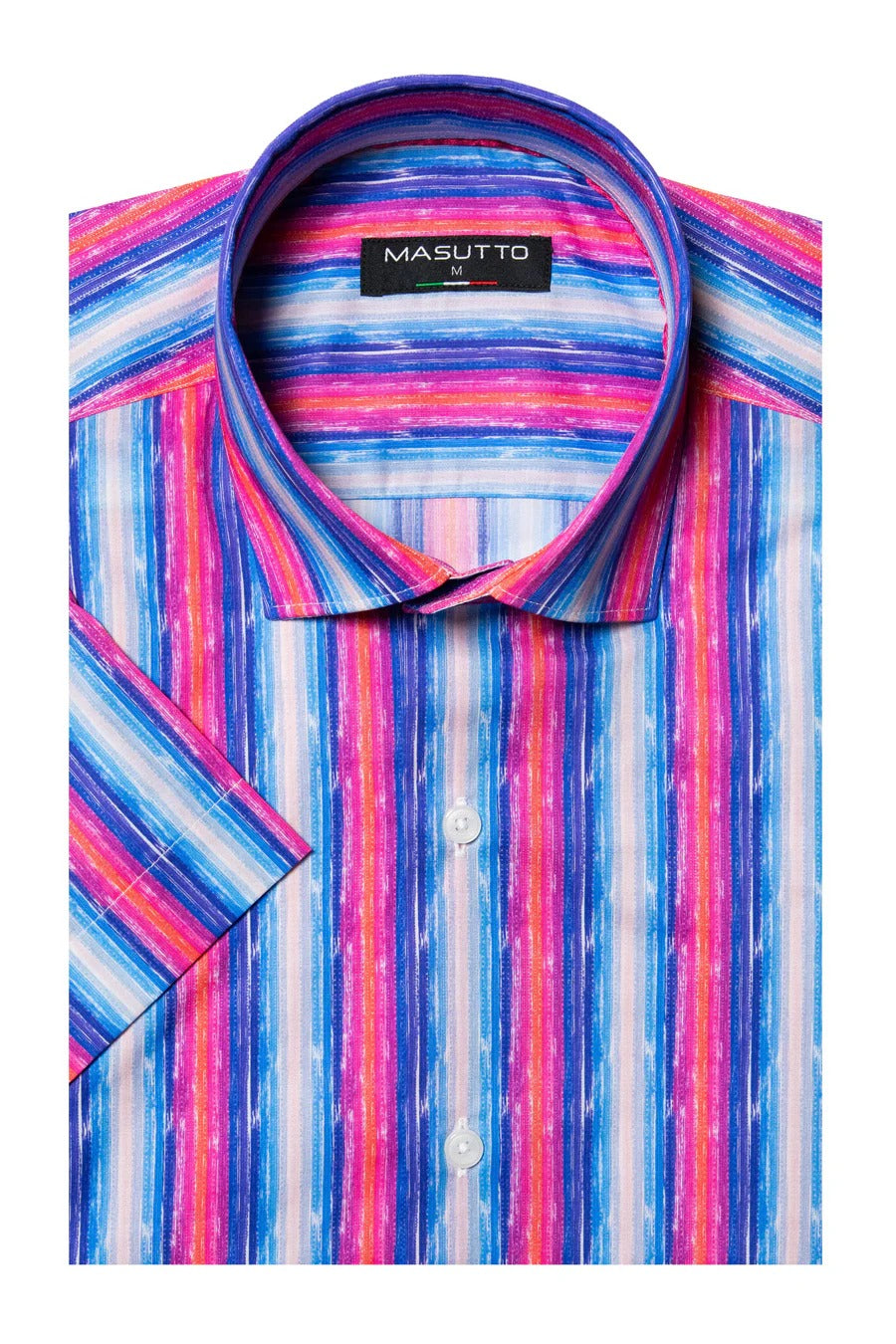 Masutto Short-Sleeve Shirt | BARELLA-02