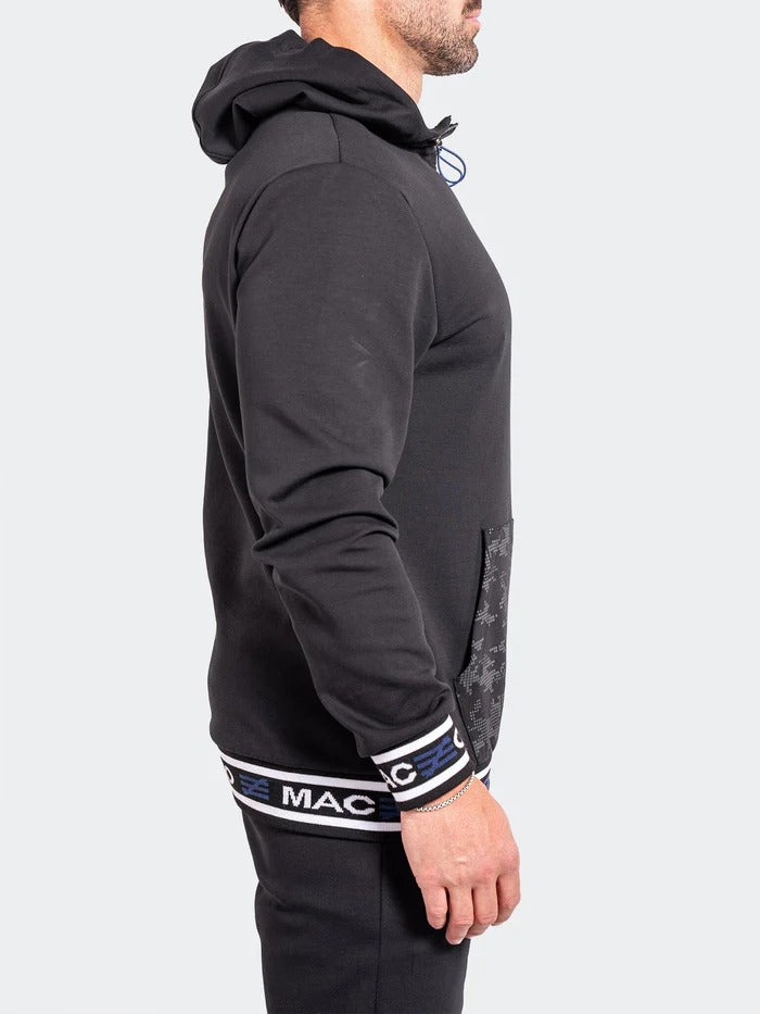 Maceoo Stretch Athletic Wear | Hoodie CEO Black