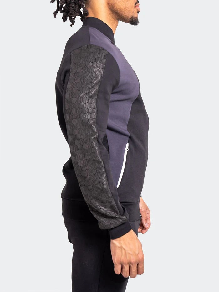 Maceoo Stretch Athletic Wear | Zipper Pocket65 Grey