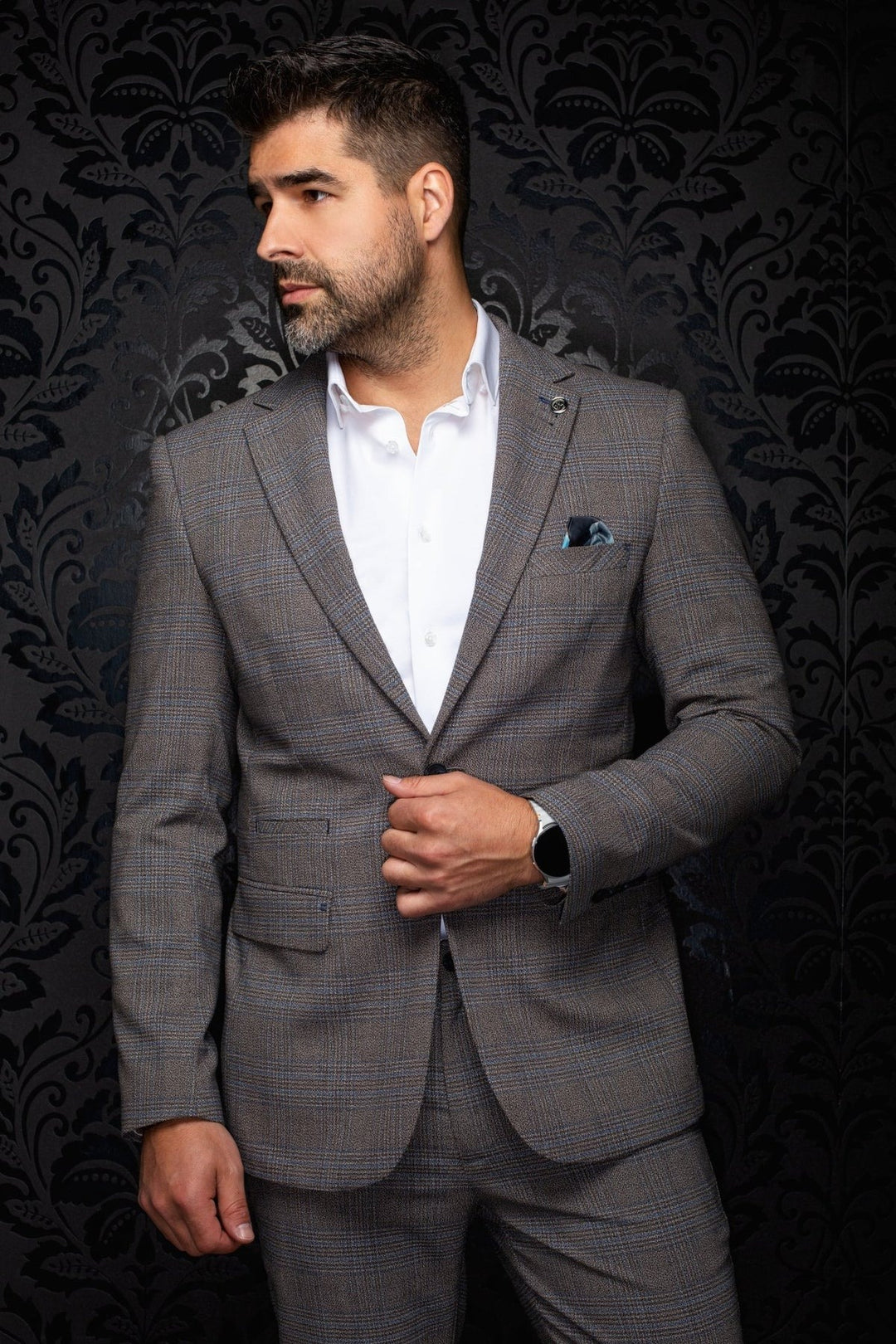 Au Noir Blazer | Blazer Clarkson Gray
