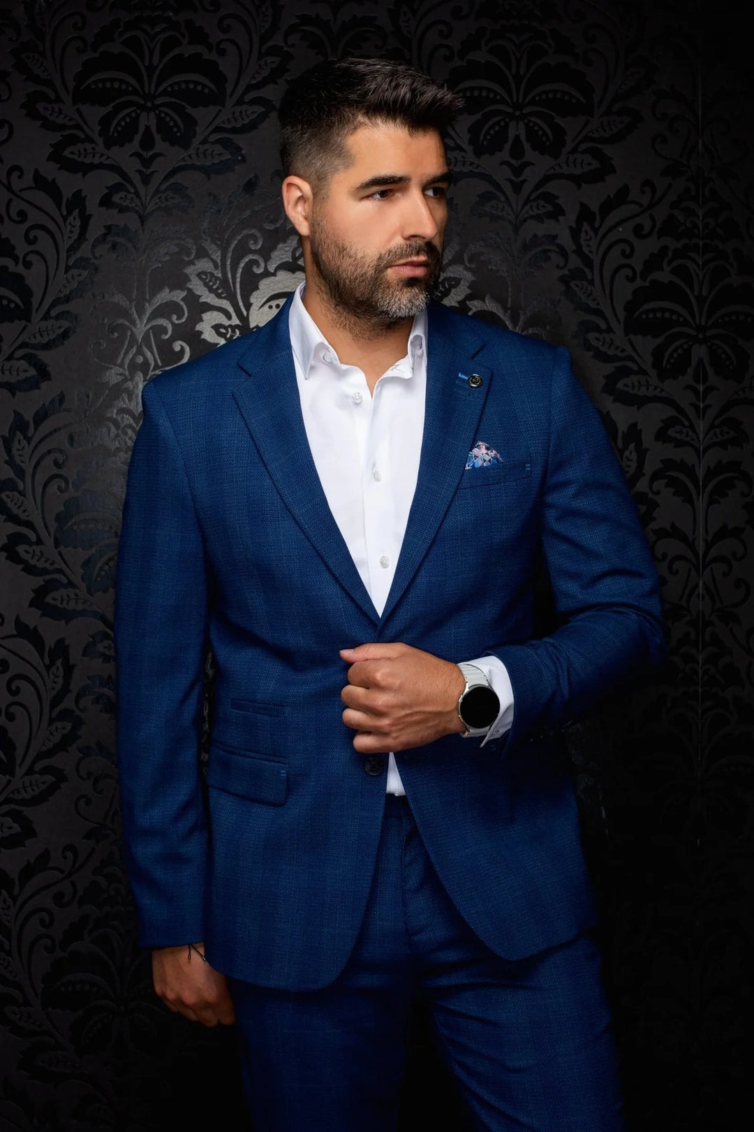 Au Noir Blazer | Blazer Herzog Dark Blue