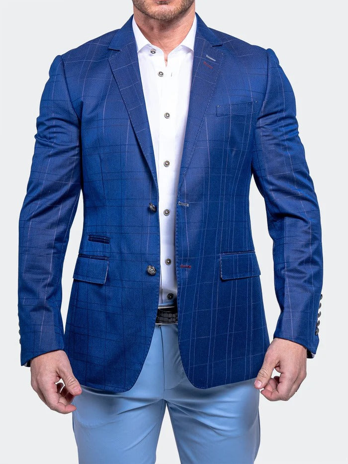 Maceoo Blazer | Blazer Socrate Ascension2129 Blue