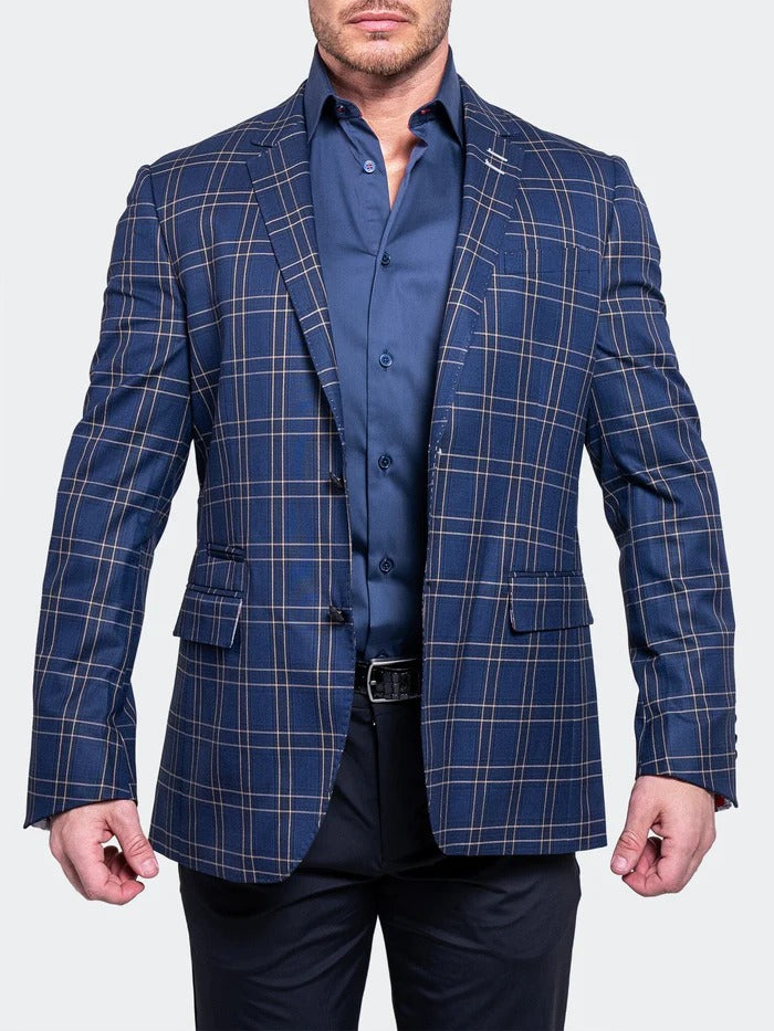 Maceoo Blazer | Blazer Socrate Ascension2132 Blue