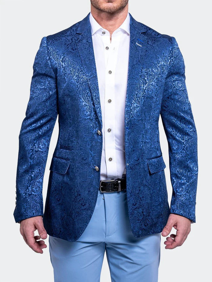 Maceoo Blazer | Blazer Socrate Ascension2152 Blue
