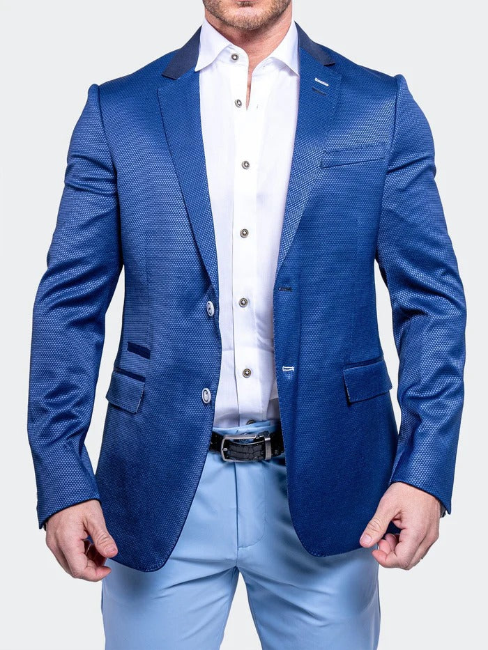 Maceoo Blazer | Blazer Socrate Evo Ascension2154 Blue