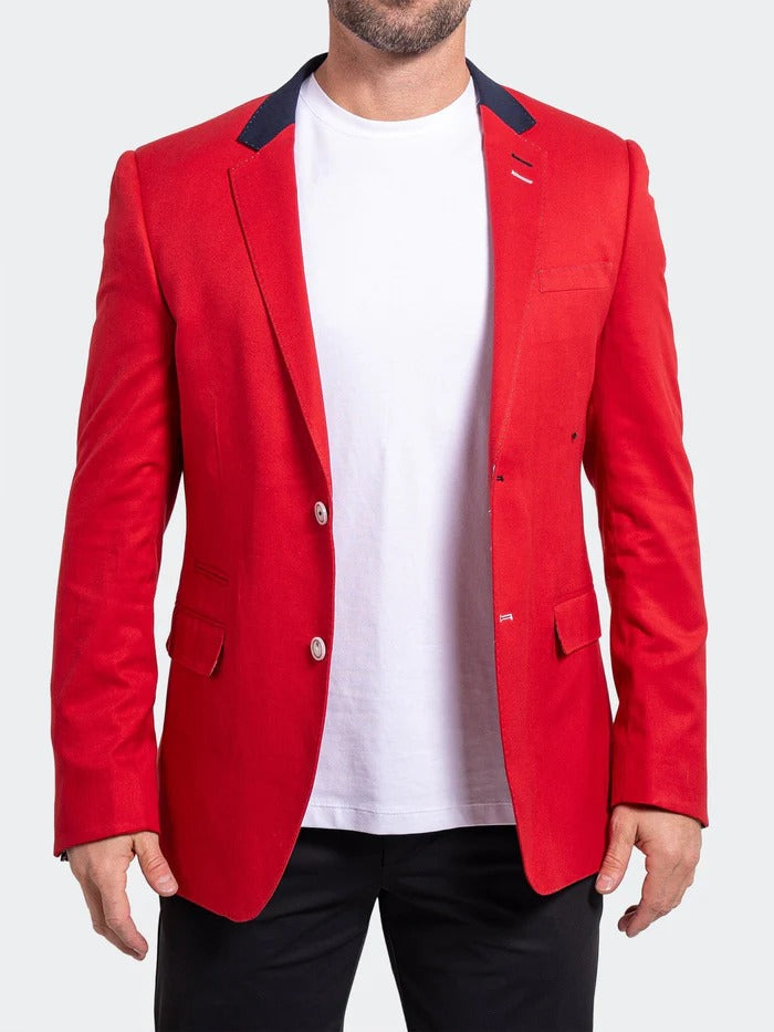 Maceoo Blazer | Blazer Socrate Evo Ascension2185 Red