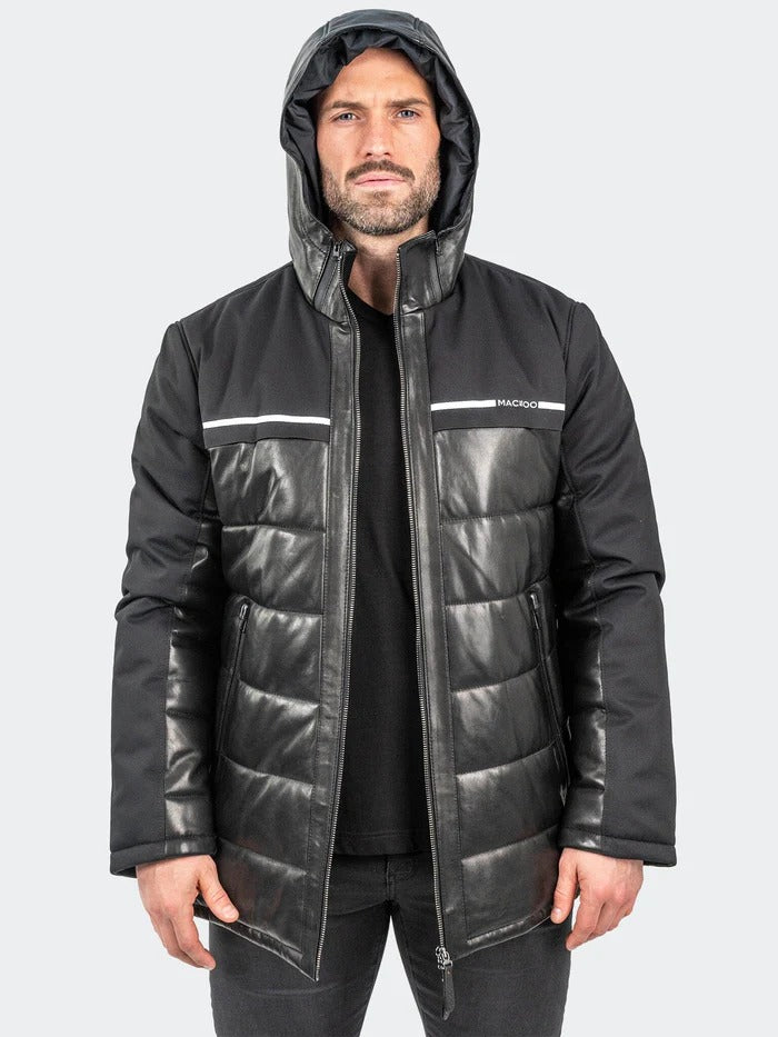 Maceoo Jacket | Bomber Mountain Black