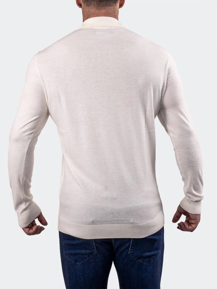 Maceoo Stretch Polos | Sweater KnittedPassion9 White