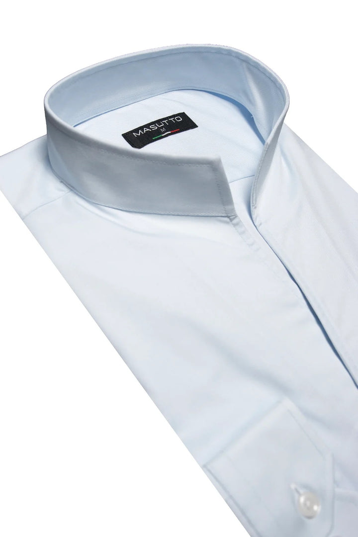 Masutto Shirt | TONALI-02 LONG SLEEVE SHIRT TULIP COLLAR