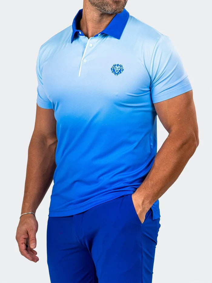 Maceoo Stretch Short-Sleeve Polos | Polo Knit Ascension0093 Multi