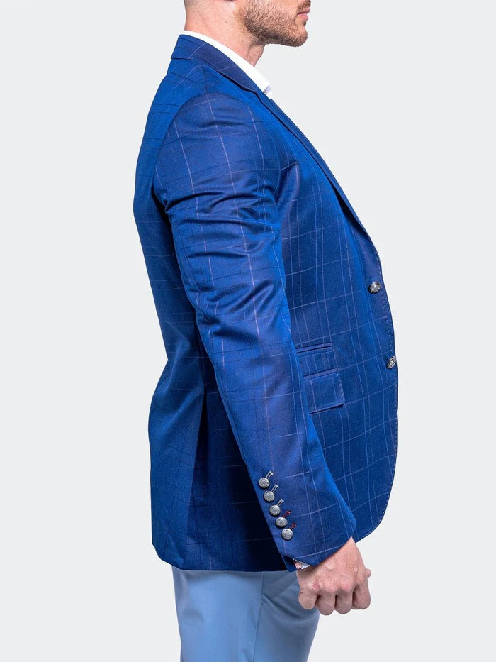 Maceoo Blazer | Blazer Socrate Ascension2129 Blue