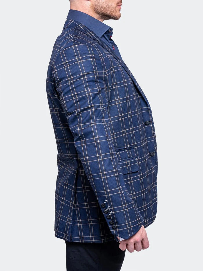 Maceoo Blazer | Blazer Socrate Ascension2132 Blue