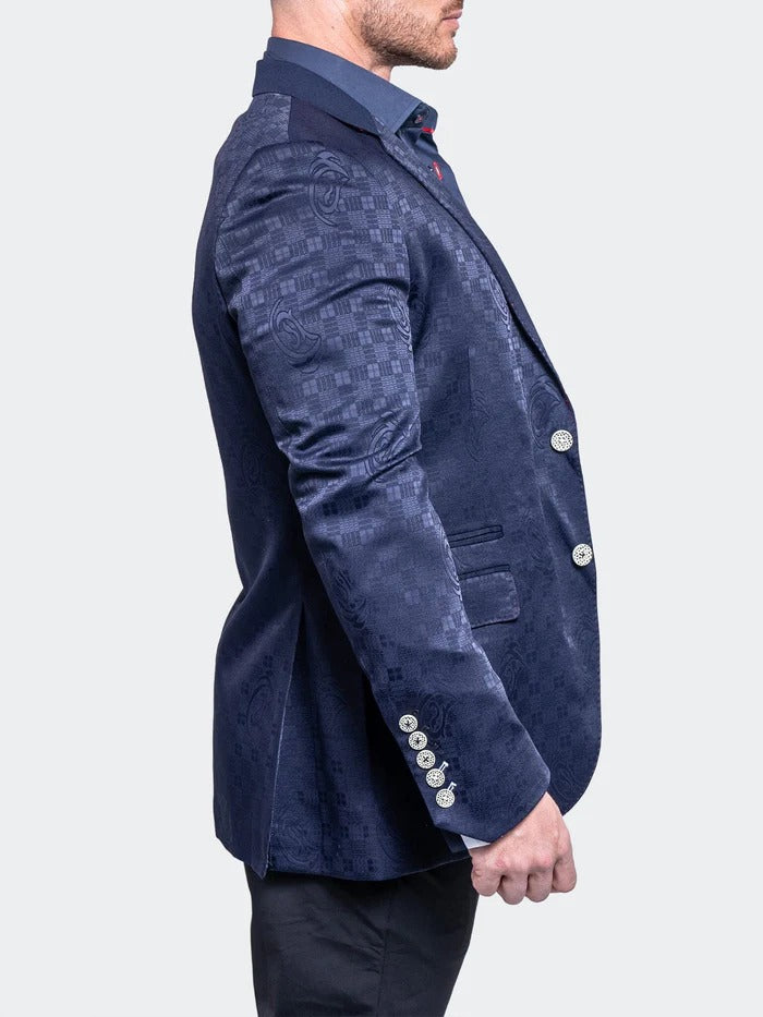 Maceoo Blazer | Blazer Socrate Evo Ascension2180 Blue