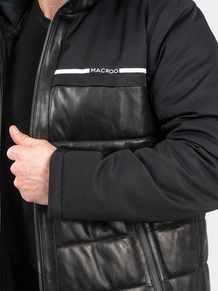 Maceoo Jacket | Bomber Mountain Black