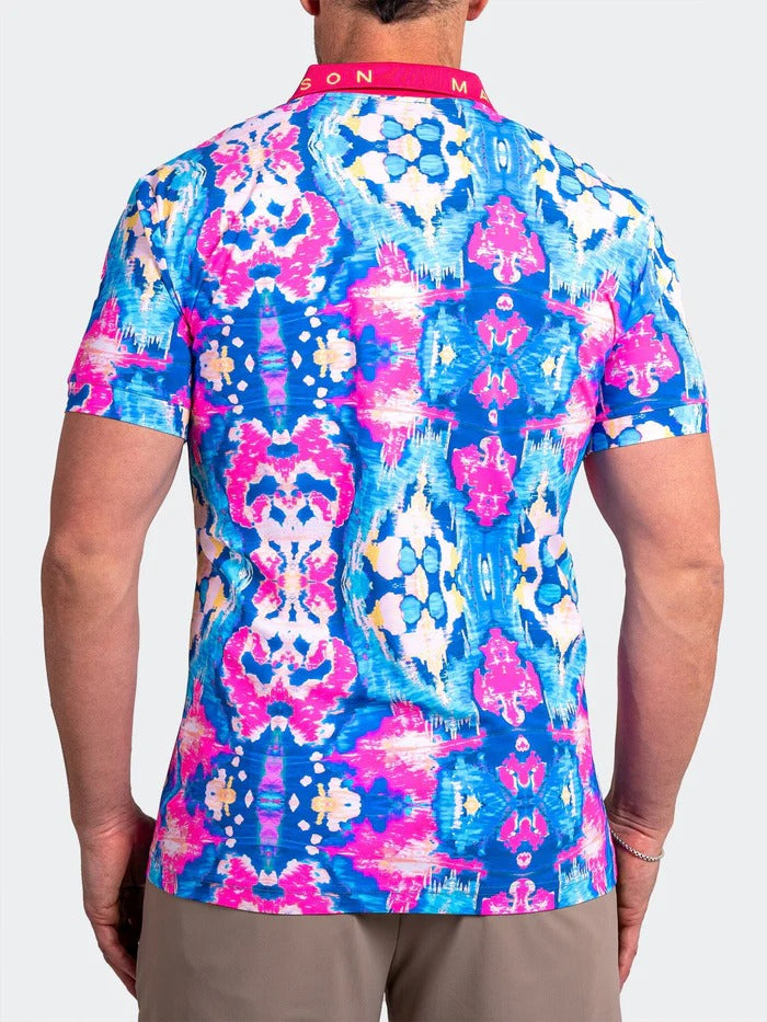 Maceoo Stretch Short-Sleeve Polos | Polo Ascension0031 Multi