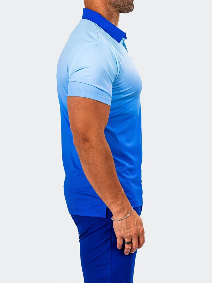 Maceoo Stretch Short-Sleeve Polos | Polo Knit Ascension0093 Multi