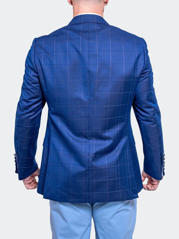 Maceoo Blazer | Blazer Socrate Ascension2129 Blue