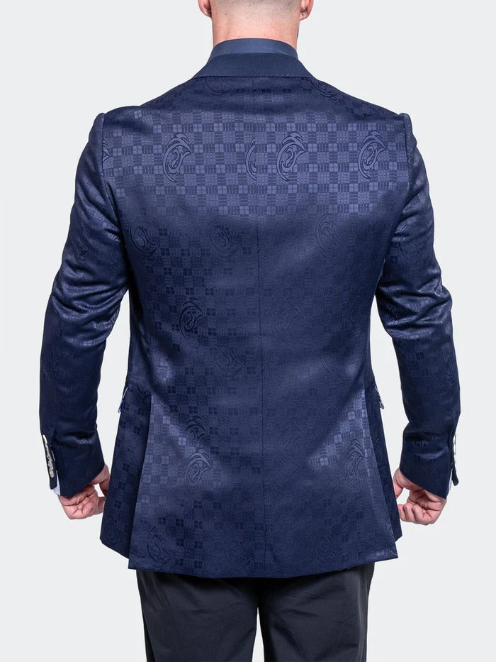 Maceoo Blazer | Blazer Socrate Evo Ascension2180 Blue