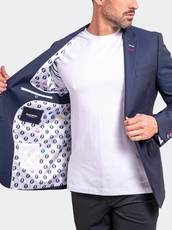 Maceoo Blazer | Blazer Socrate Evo Ascension2177 Blue