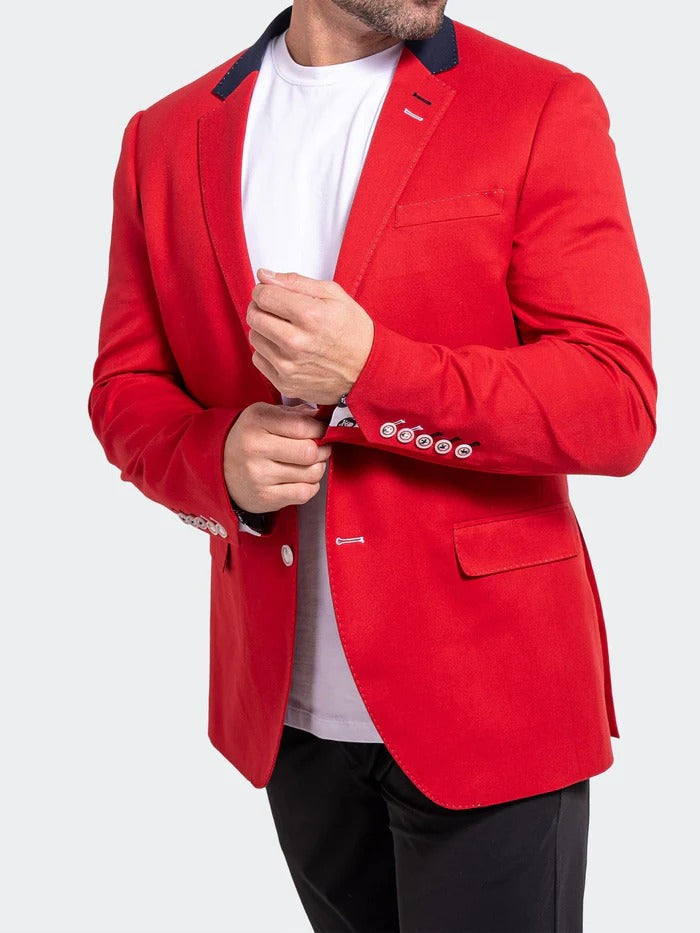 Maceoo Blazer | Blazer Socrate Evo Ascension2185 Red