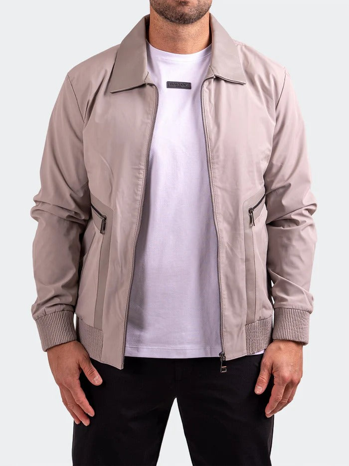 Maceoo Jacket | Bomber Resistance012 White