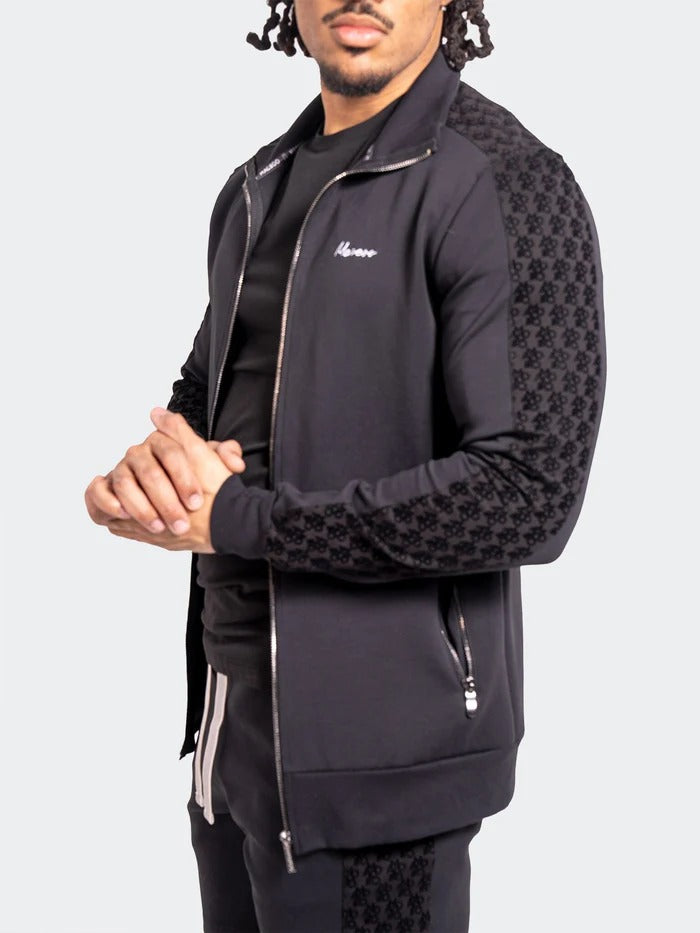 Maceoo Stretch Athletic Wear | Zipper Resistance69 Black
