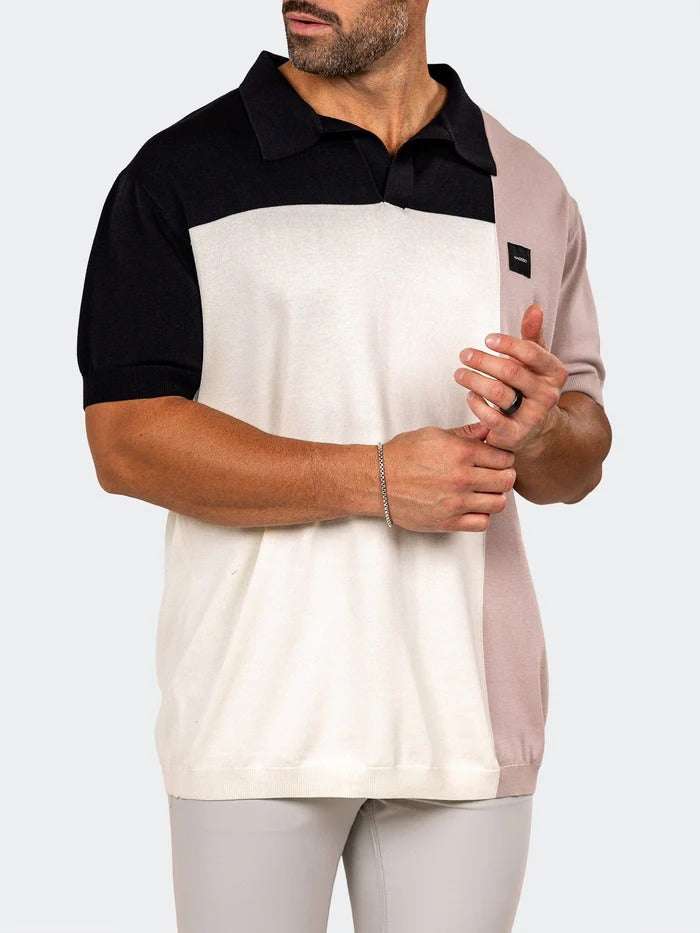 Maceoo Stretch Short-Sleeve Polos | Polo Knit Ascension0089 White