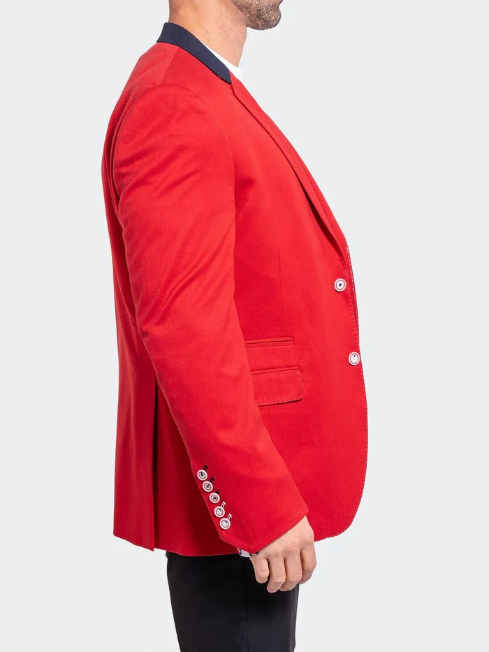 Maceoo Blazer | Blazer Socrate Evo Ascension2185 Red