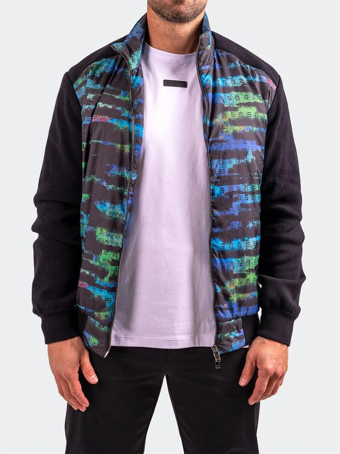 Maceoo Jacket | Bomber IconStreak Black