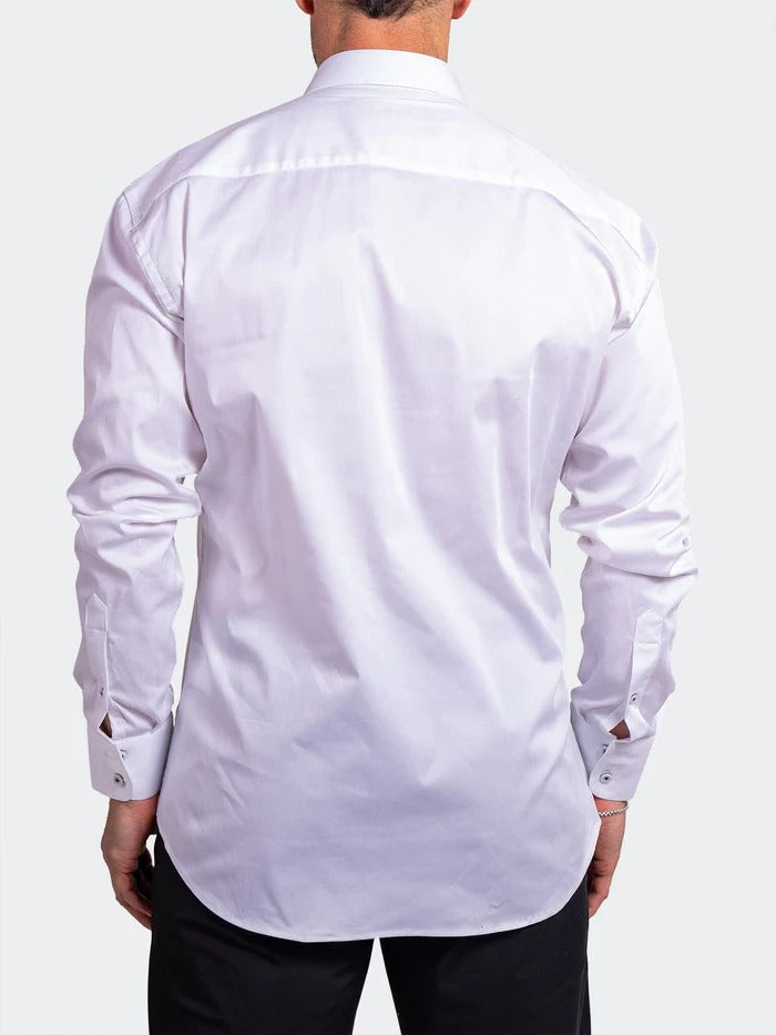 Maceoo Stretch Shirt | Einstein Soft butter White