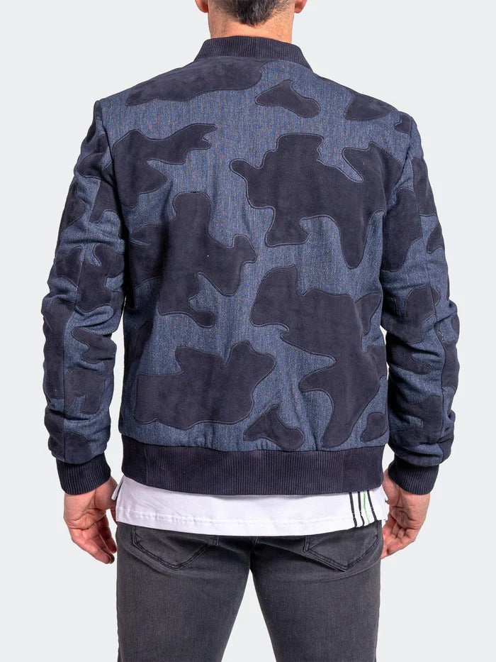 Maceoo Jacket | Leather Ascension0008 Blue