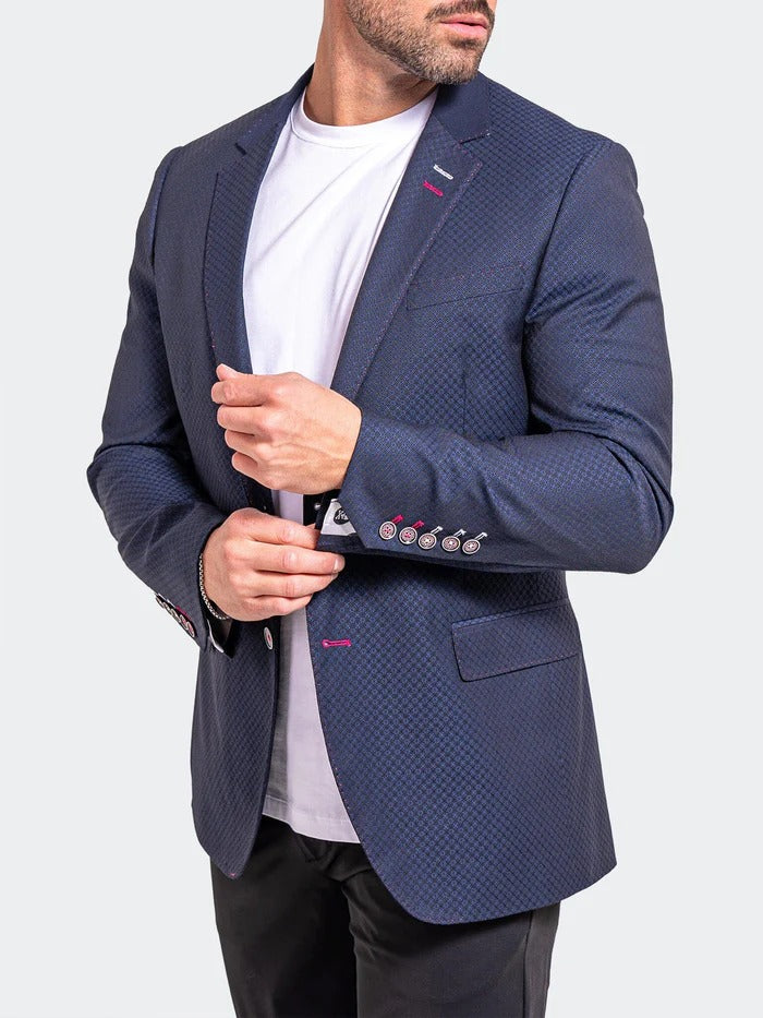 Maceoo Blazer | Blazer Socrate Evo Ascension2177 Blue