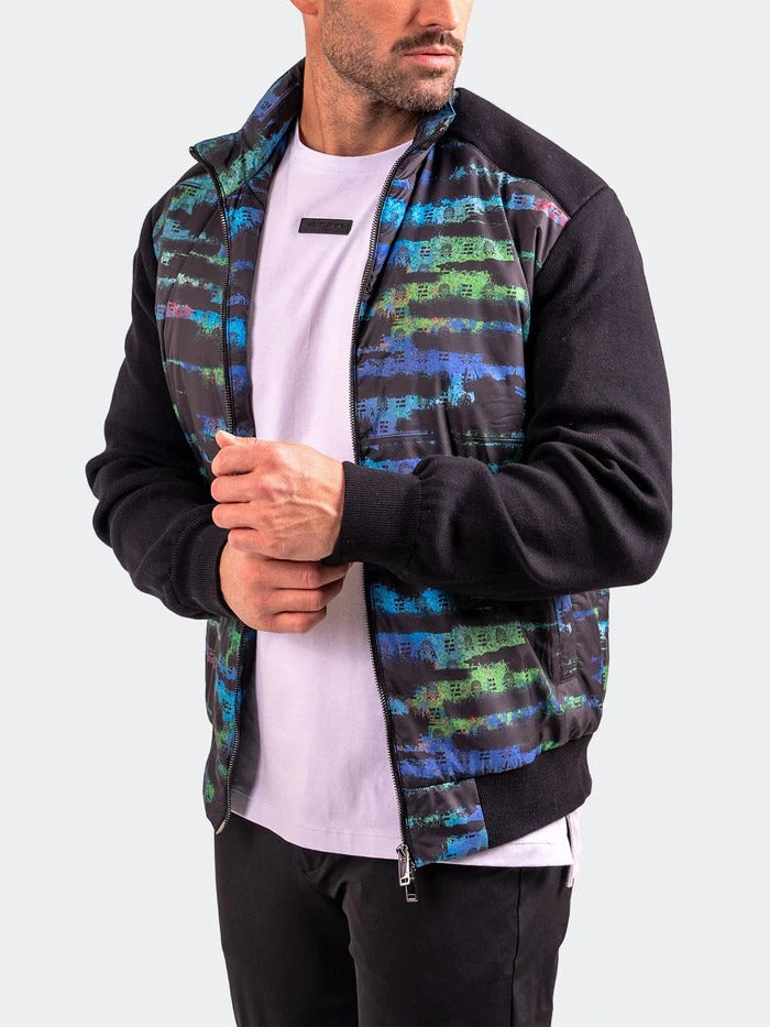 Maceoo Jacket | Bomber IconStreak Black