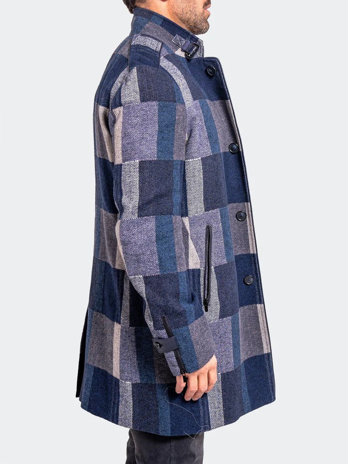 Maceoo Jacket | Peacoat Ascension0003 Blue