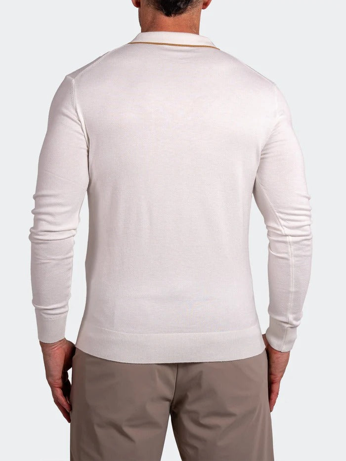 Maceoo Stretch Polos | Sweater KnittedPassion10 White