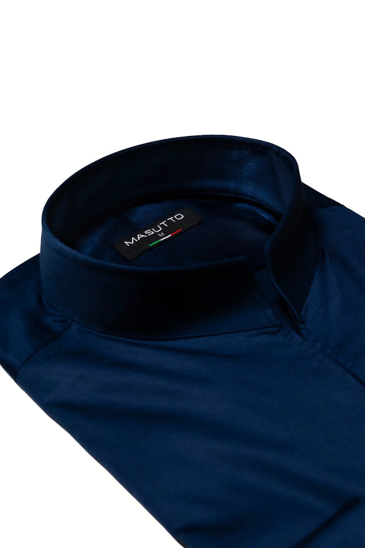 Masutto Shirt | TONALI-92 LONG SLEEVE SHIRT TULIP COLLAR