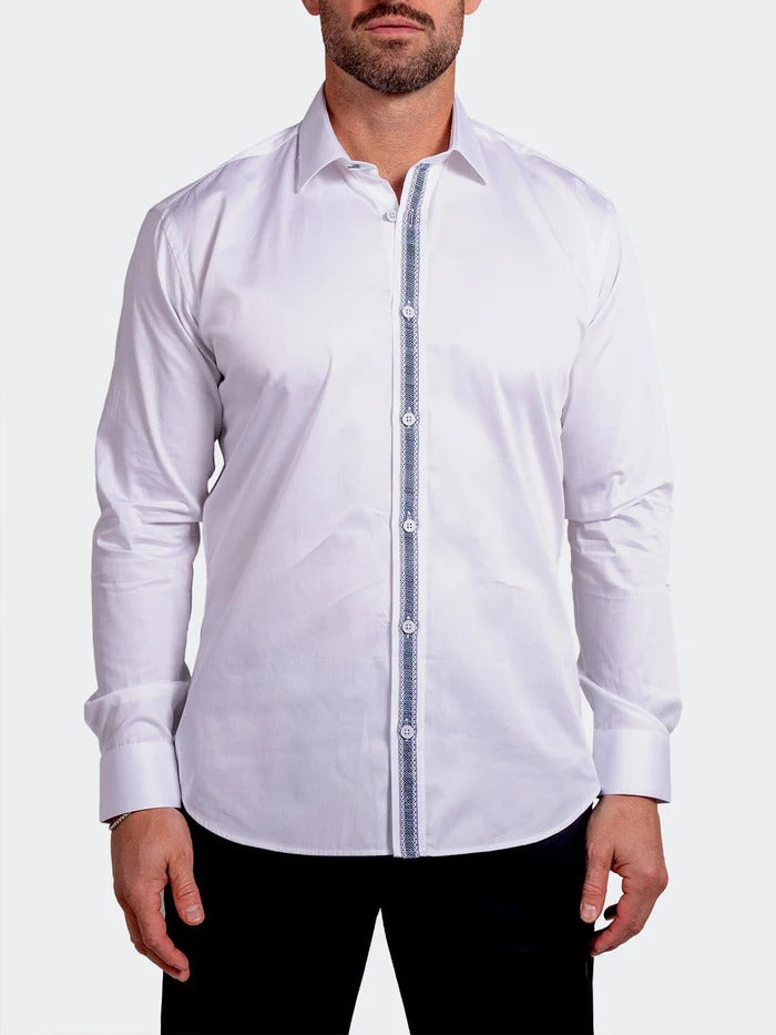 Maceoo Stretch Shirt | Blacklabel Ascension0071 White