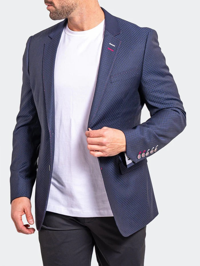 Maceoo Blazer | Blazer Socrate Evo Ascension2177 Blue